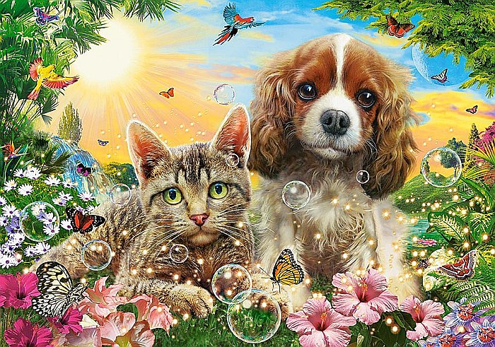 Puzzle 500 piese Best Pals 53728 Castorland [2]