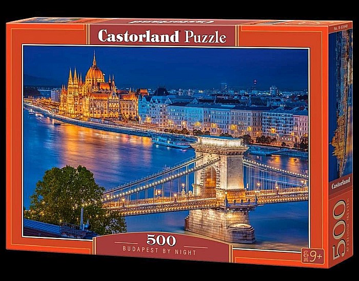 Puzzle 500 piese Budapest by Night Castorland 53940 [1]