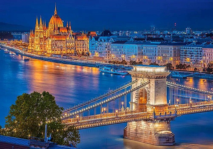 Puzzle 500 piese Budapest by Night Castorland 53940 [2]