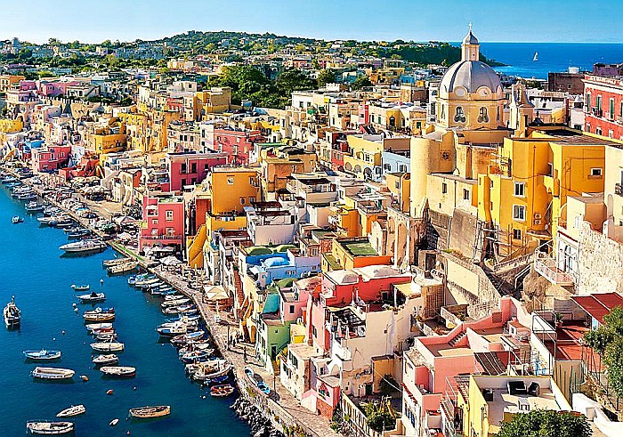 Puzzle 500 piese Corricella, Italy 53742 Castorland [2]