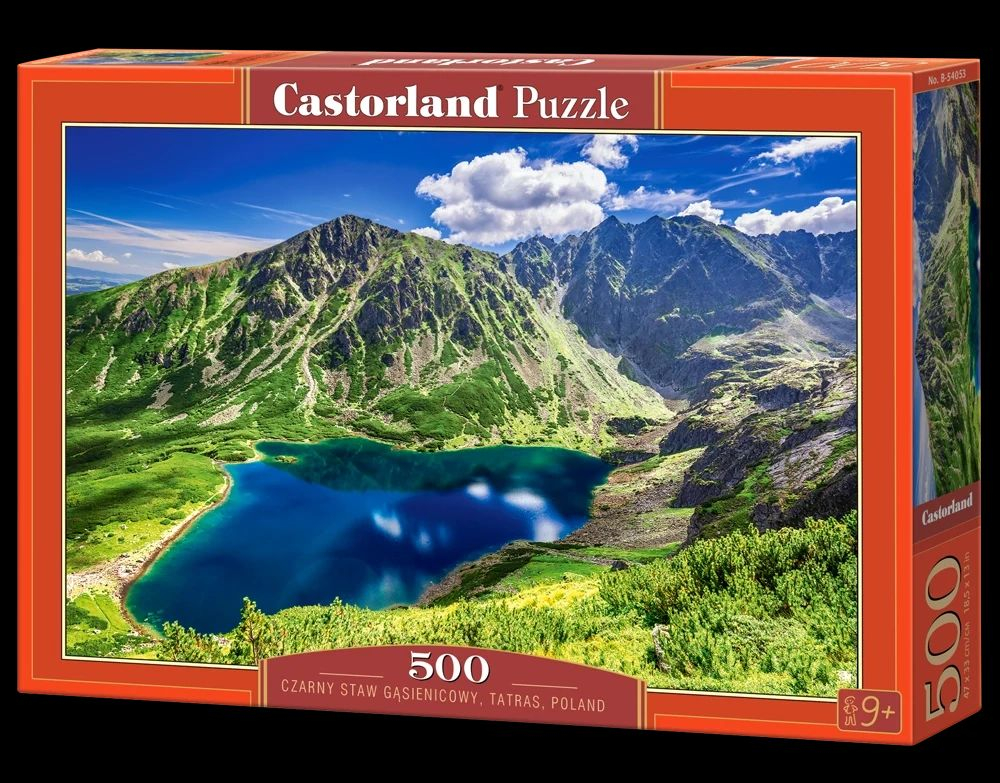 Puzzle 500 piese Czarny Staw Gąsienicowy, Tatras, Poland 054053 Castorland [1]
