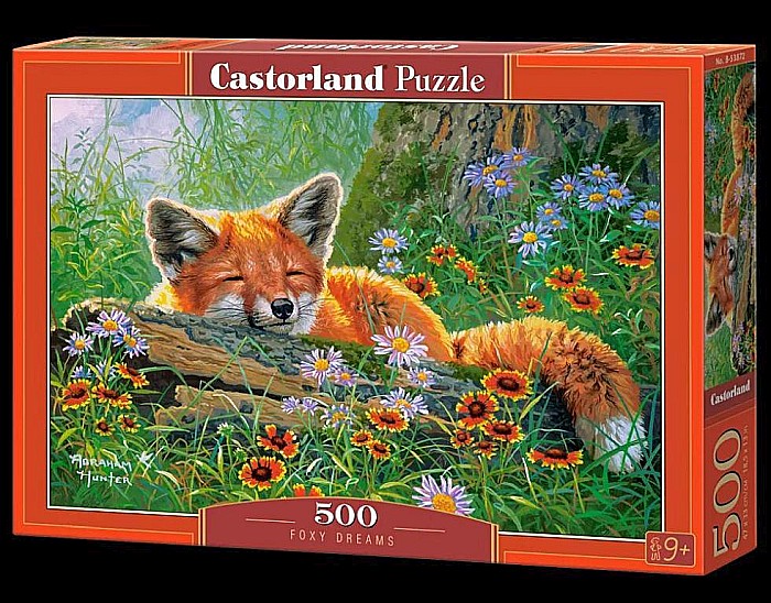 Puzzle 500 piese Foxy Dreams 53872 Castorland [1]