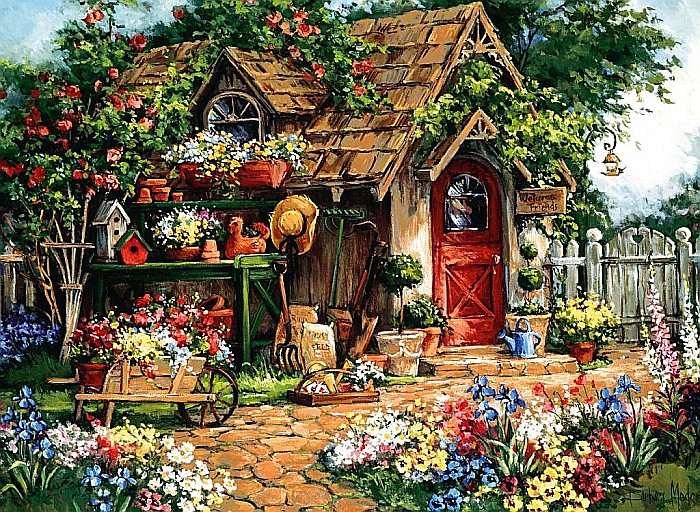 Puzzle 500 piese Gardeners Heaven 3532 Anatolian [2]