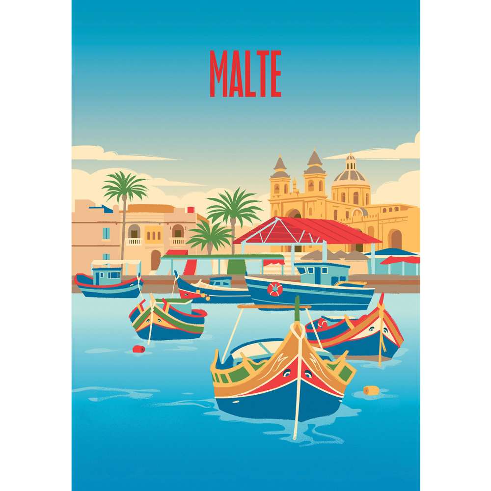 Puzzle 500 piese Hachette Holiday Dreams Malta [2]