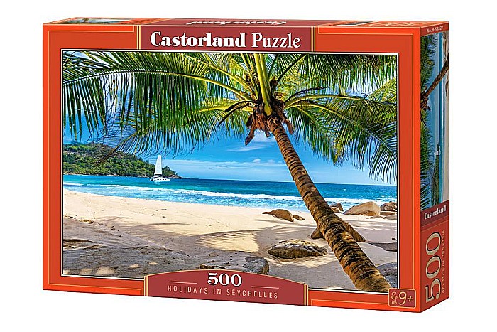 Puzzle 500 piese Holiday in Seychelles 53827 Castorland [1]
