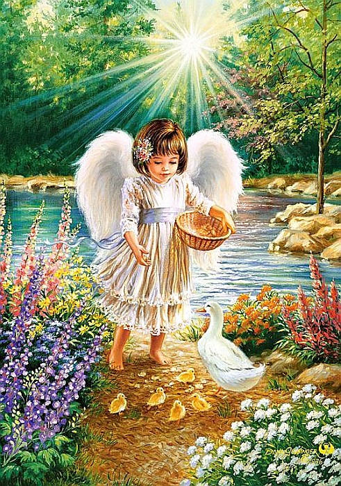 Puzzle 500 piese Ingerasul si Bobocii 52844 [2]