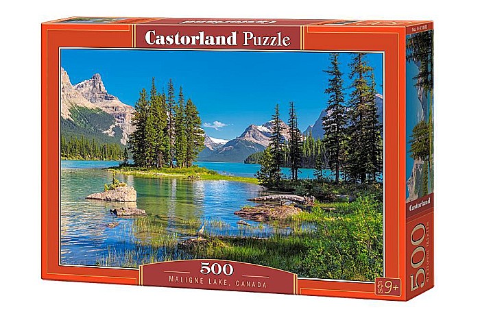 Puzzle 500 piese Maligne Lake Canada Castorland 53803 [1]