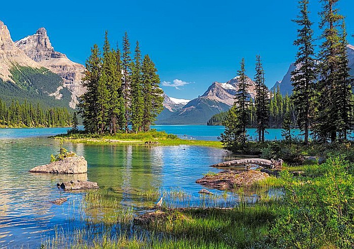 Puzzle 500 piese Maligne Lake Canada Castorland 53803 [2]