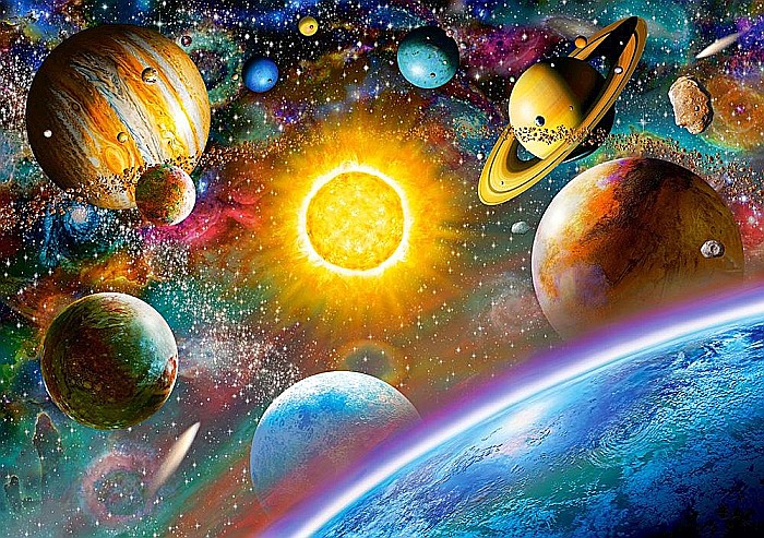 Puzzle 500 piese Outer Space 52158 [2]