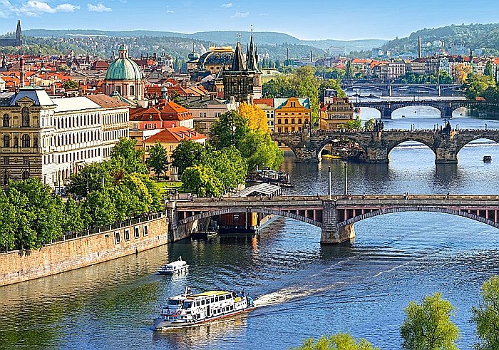 Puzzle 500 piese Podurile din Praga 53087 [2]