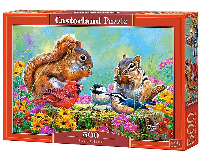 Puzzle 500 piese Snack Time 53612 Castorland [1]