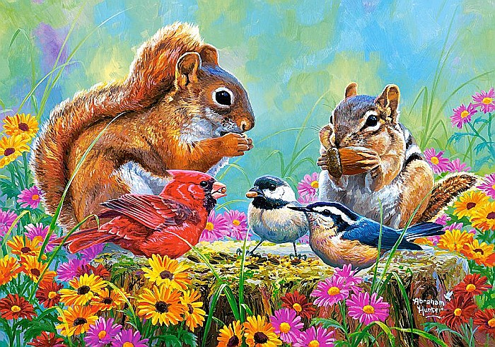 Puzzle 500 piese Snack Time 53612 Castorland [2]