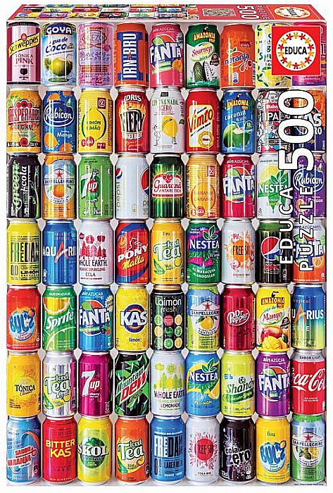 Puzzle 500 piese Soft Cans 18447 [1]