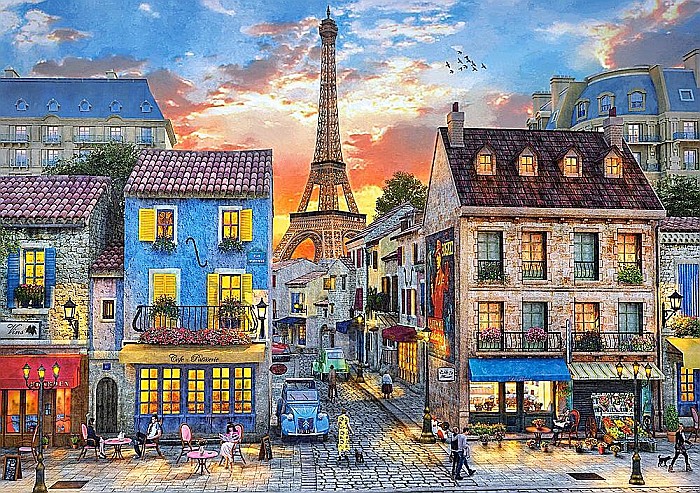 Puzzle 500 piese Strazile din Paris 52684 [2]