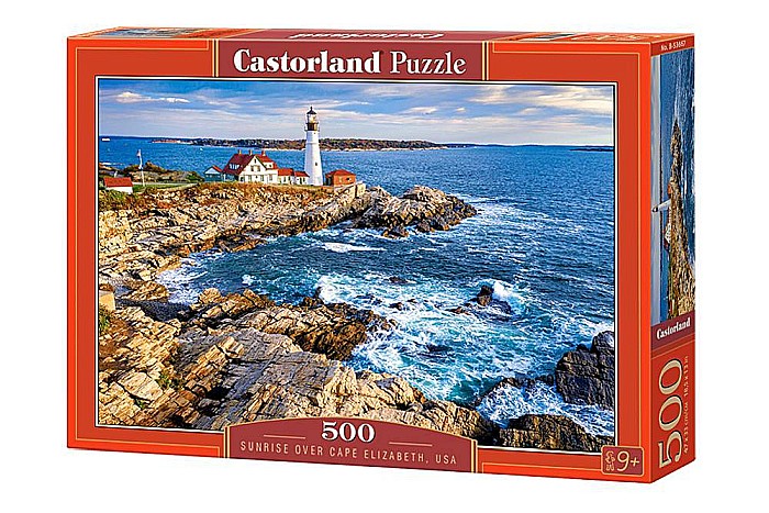 Puzzle 500 piese Sunrise Over Cape Elizabeth, USA 53667 Castorland [1]