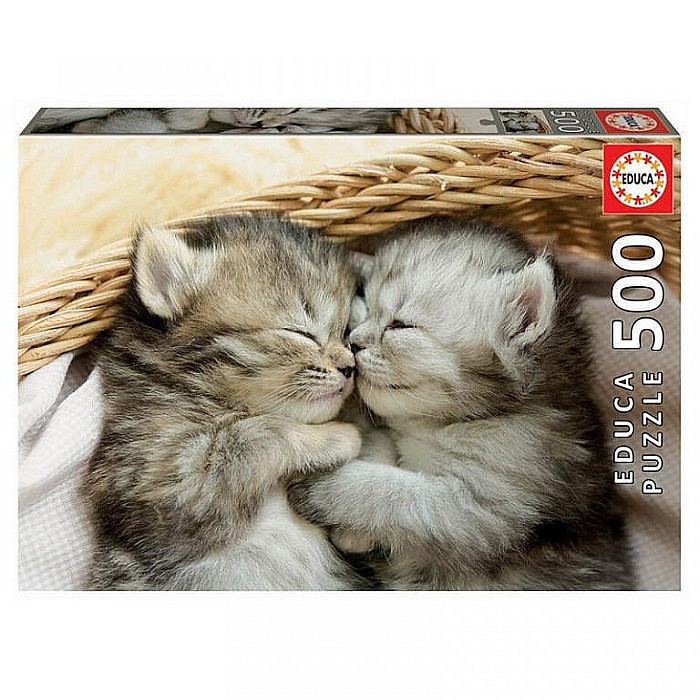 Puzzle 500 piese Sweet Kittens Educa 19004 [1]