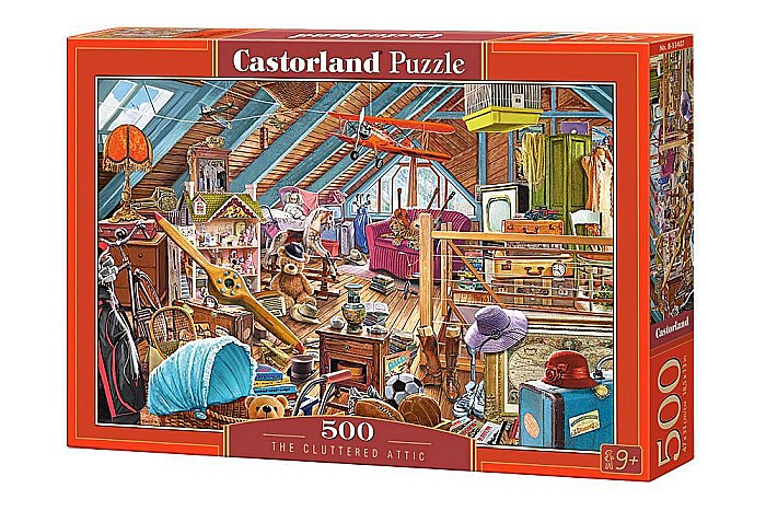 Puzzle 500 piese The Cluttered Attic 53407 [1]