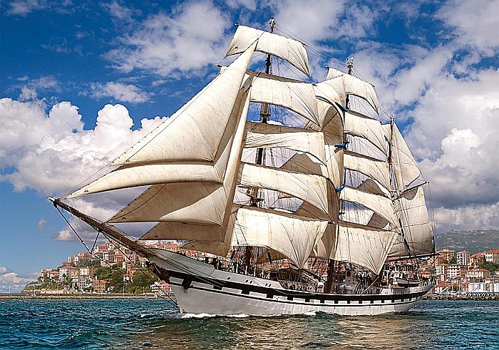 Puzzle 500 piese Vapor cu Vele 52851 [2]