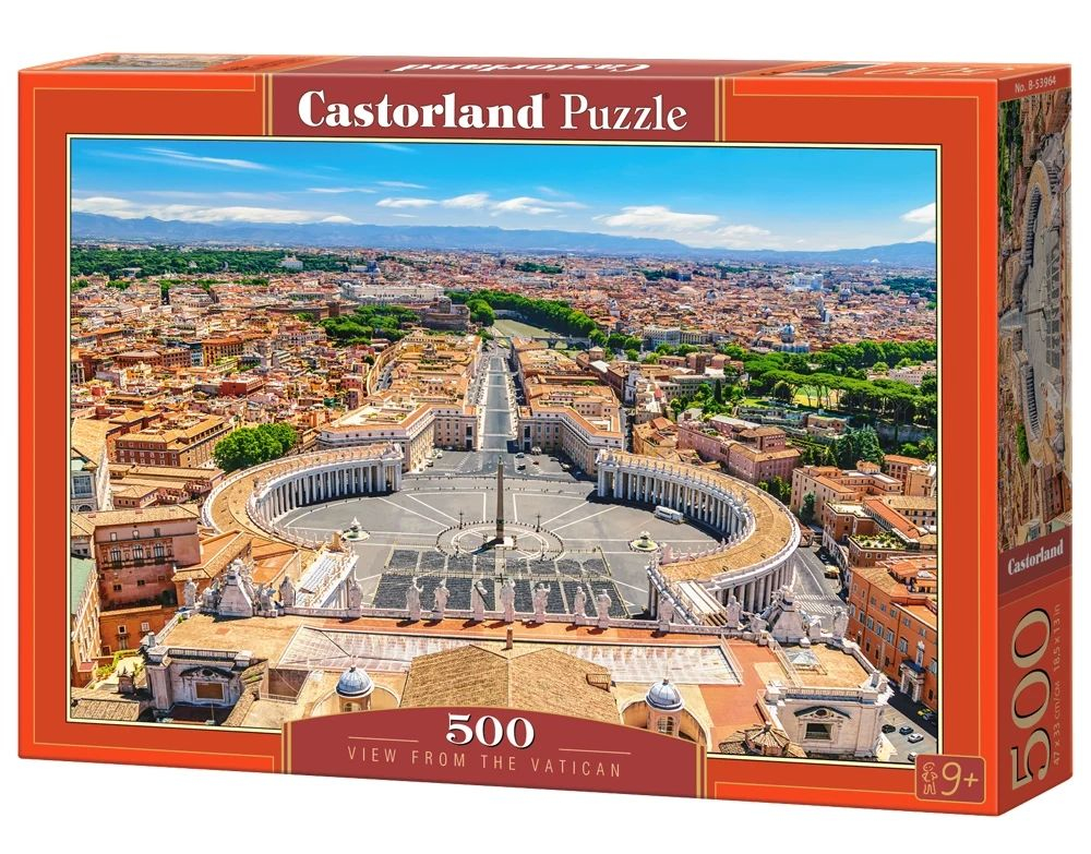 Puzzle 500 piese View From the Vatican 053964 Castorland [1]