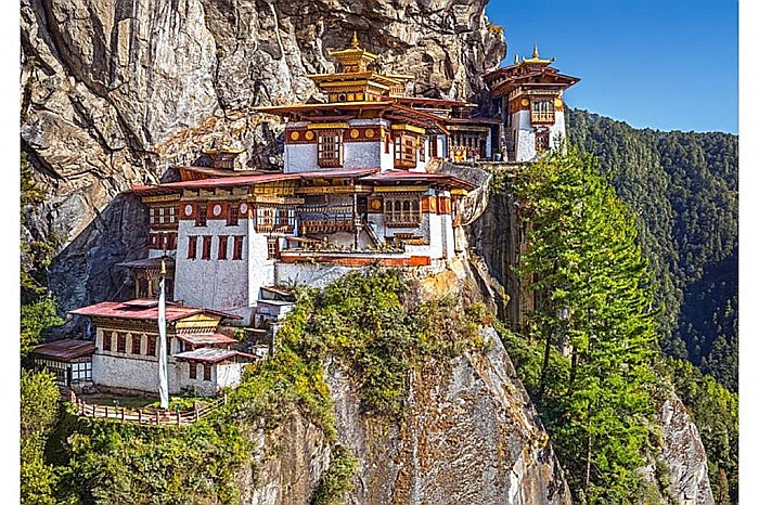 Puzzle 500 piese View of Paro Taktsang, Bhutan 53445 [2]