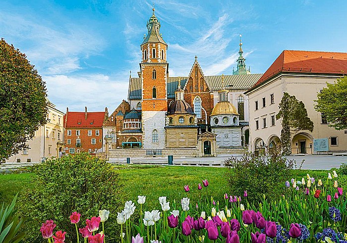 Puzzle 500 piese Wawel Castle in Krakow, Poland Castorland 53599 [2]