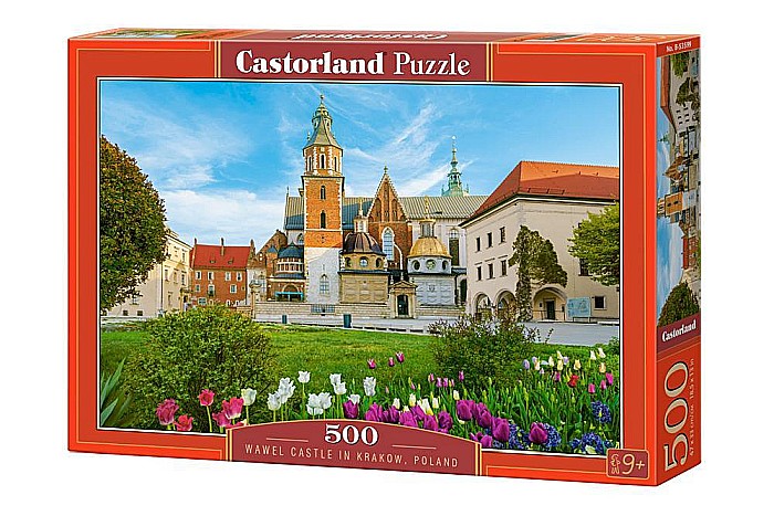 Puzzle 500 piese Wawel Castle in Krakow, Poland Castorland 53599 [1]