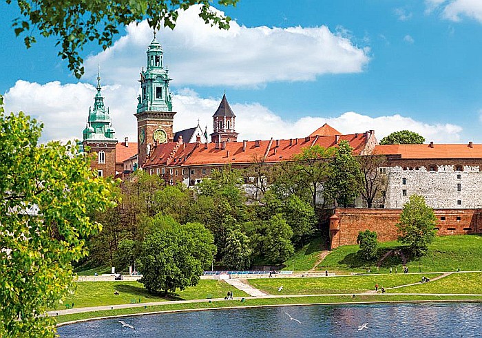Puzzle 500 piese Wawel Royal Castle, Cracow, Poland 53797 Castorland [2]