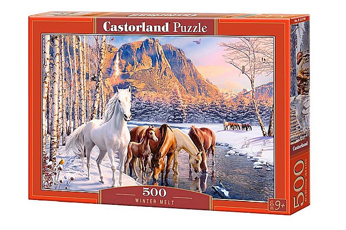 Puzzle 500 piese Winter Melt 53704 Castorland [1]