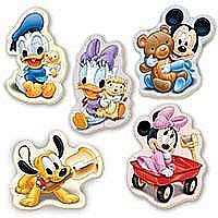 Puzzle 5x 3-5 piese Baby Mickey 13813 [2]