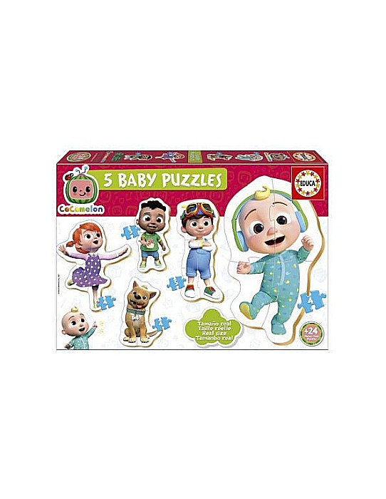 Puzzle 6-9-12-16 piese Baby Cocomelon Educa 19139 [1]
