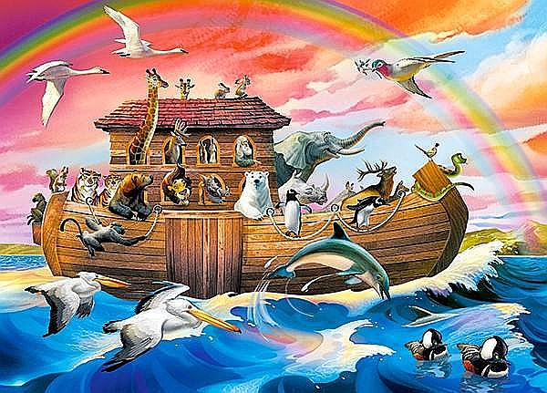 Puzzle 60 piese Arca lui Noe 66186 [2]