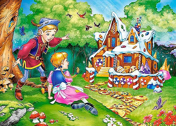 Puzzle 60 piese Hansel and Gretel Castorland 66216 [2]