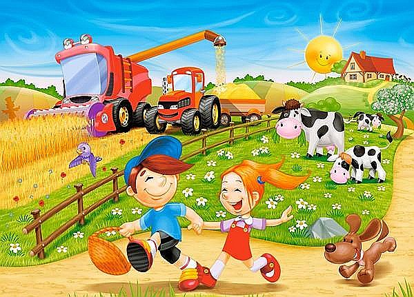 Puzzle 60 piese Summer in the countryside 6878 [2]