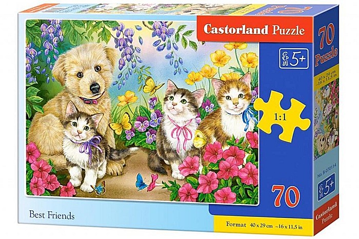Puzzle 70 piese Best Friends 70114 [1]