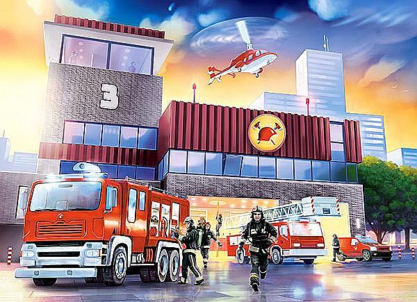 Puzzle 70 piese Fire Station Castorland 70121 [2]