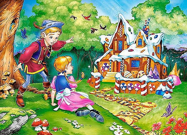 Puzzle 70 piese Hansel and Gretel Castorland 70145 [2]