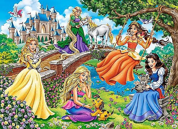 Puzzle 70 piese Printese in Gradina 070022 [2]