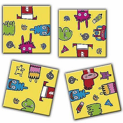 Puzzle 9 piese Crazy9 Burgerman Doodle Heye 28503 [2]