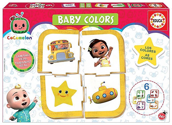 Puzzle Baby Colors Cocomelon Educa 19134 [1]