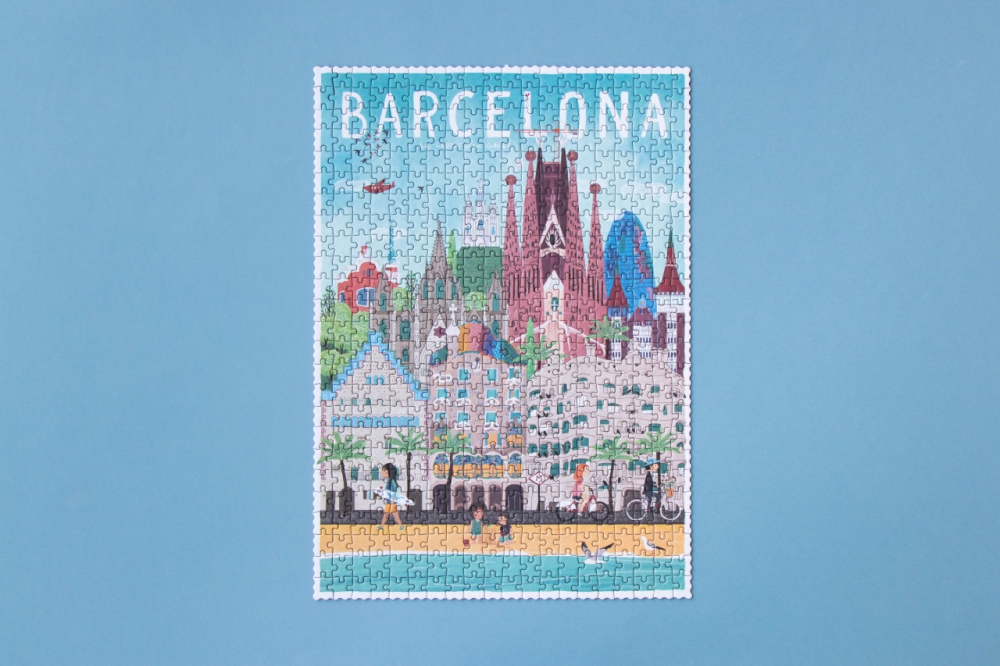 Puzzle Barcelona Gaudi, Londji [4]