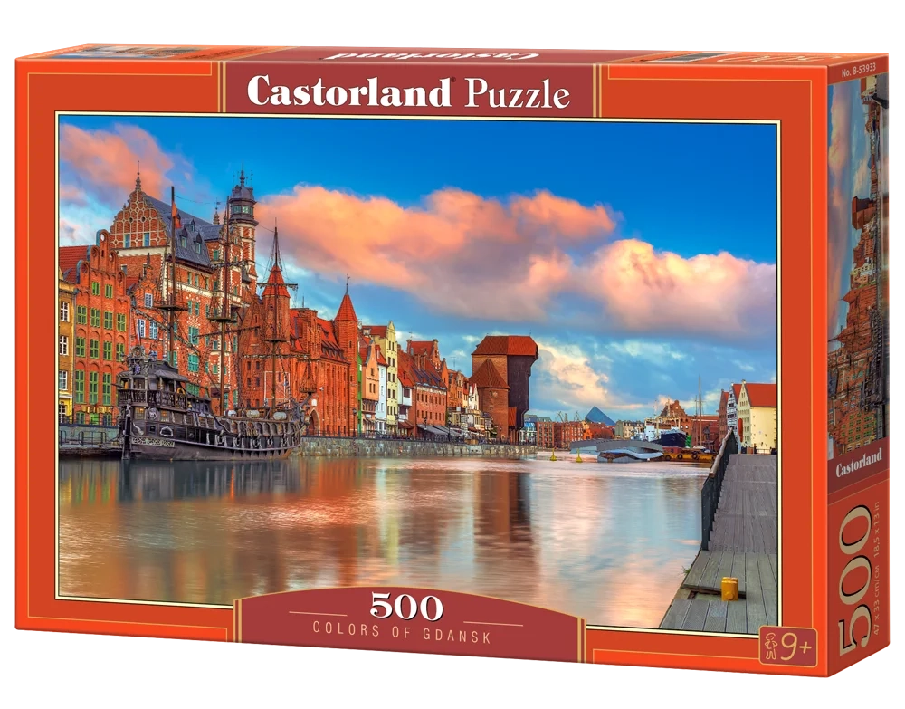 Puzzle Castorland Colors of Gdansk 500 piese [1]