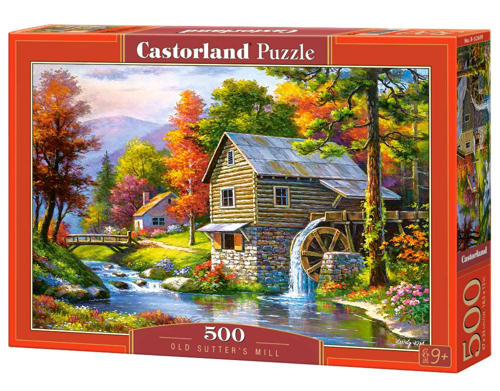 Puzzle Castorland Old Sutterss Mill 500 piese [1]
