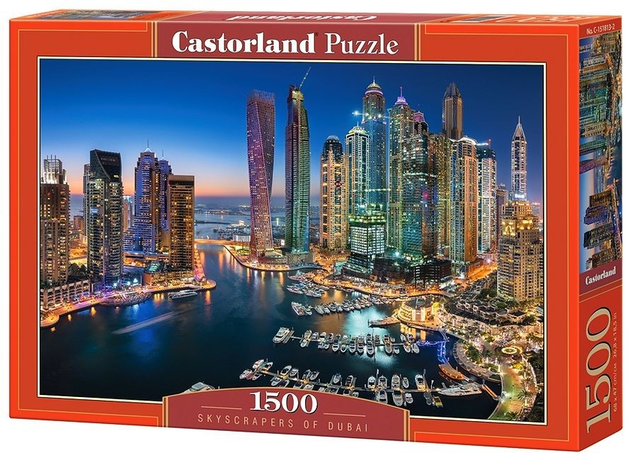 Puzzle Castorland Zgarie-norii Dubaiului 1500 piese [1]