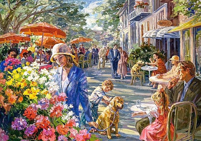 Puzzle de 500 piese Street of Dreams 53438 [2]