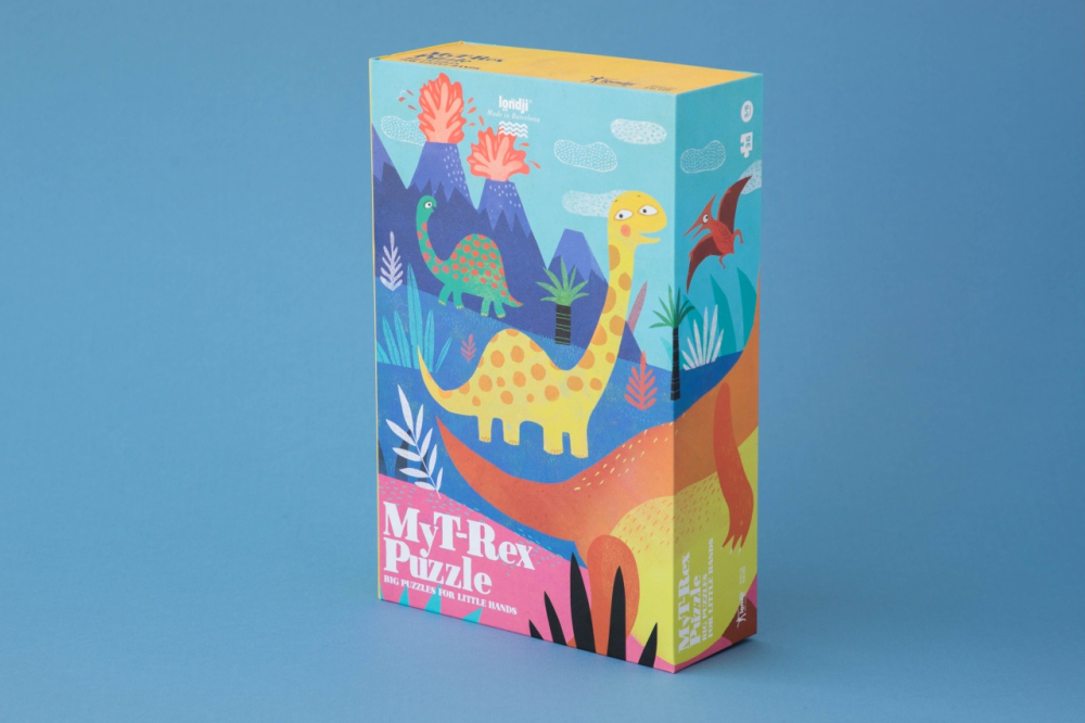 Puzzle Dinozaurul meu T-Rex, Londji [4]