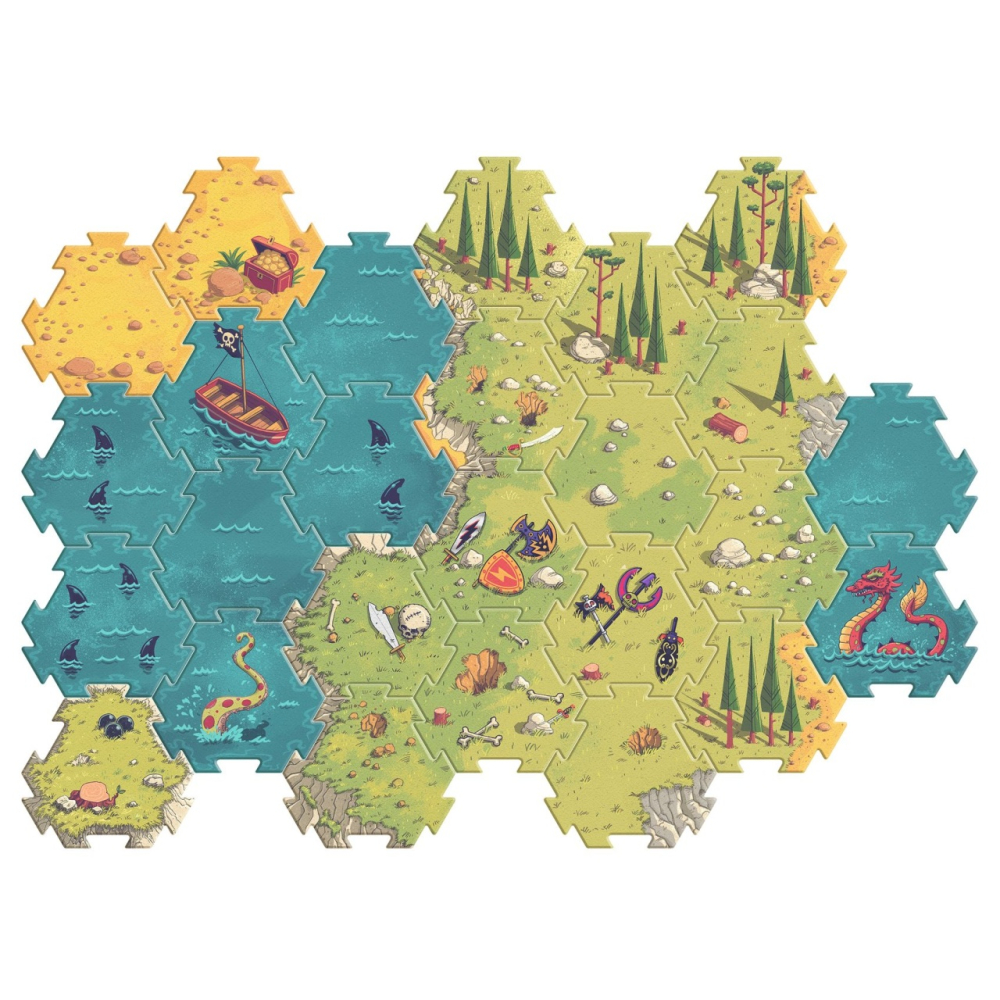 Puzzle gigant Batalia, Djeco [3]