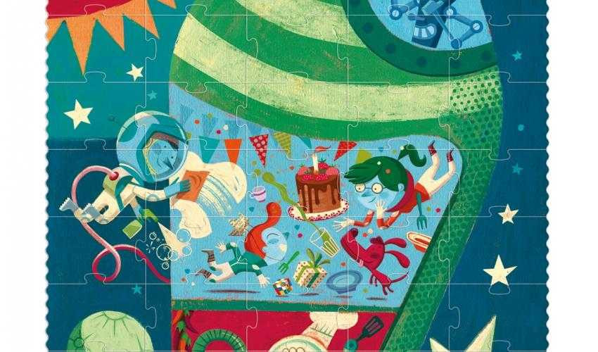 Puzzle Go to the future, Londji [3]