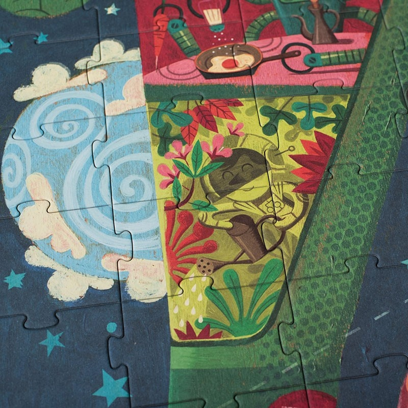 Puzzle Go to the future, Londji [4]