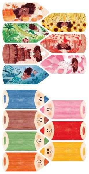 Puzzle Iubim culorile, Londji [3]