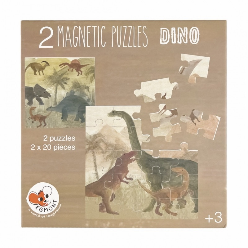 Puzzle magnetic, Dino, Egmont Toys [4]